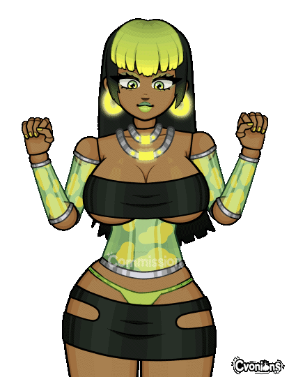 commission (character designed by me)