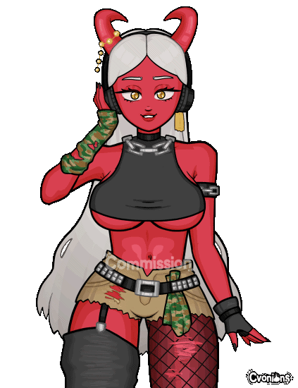 commissioned character from the 'who is universe'